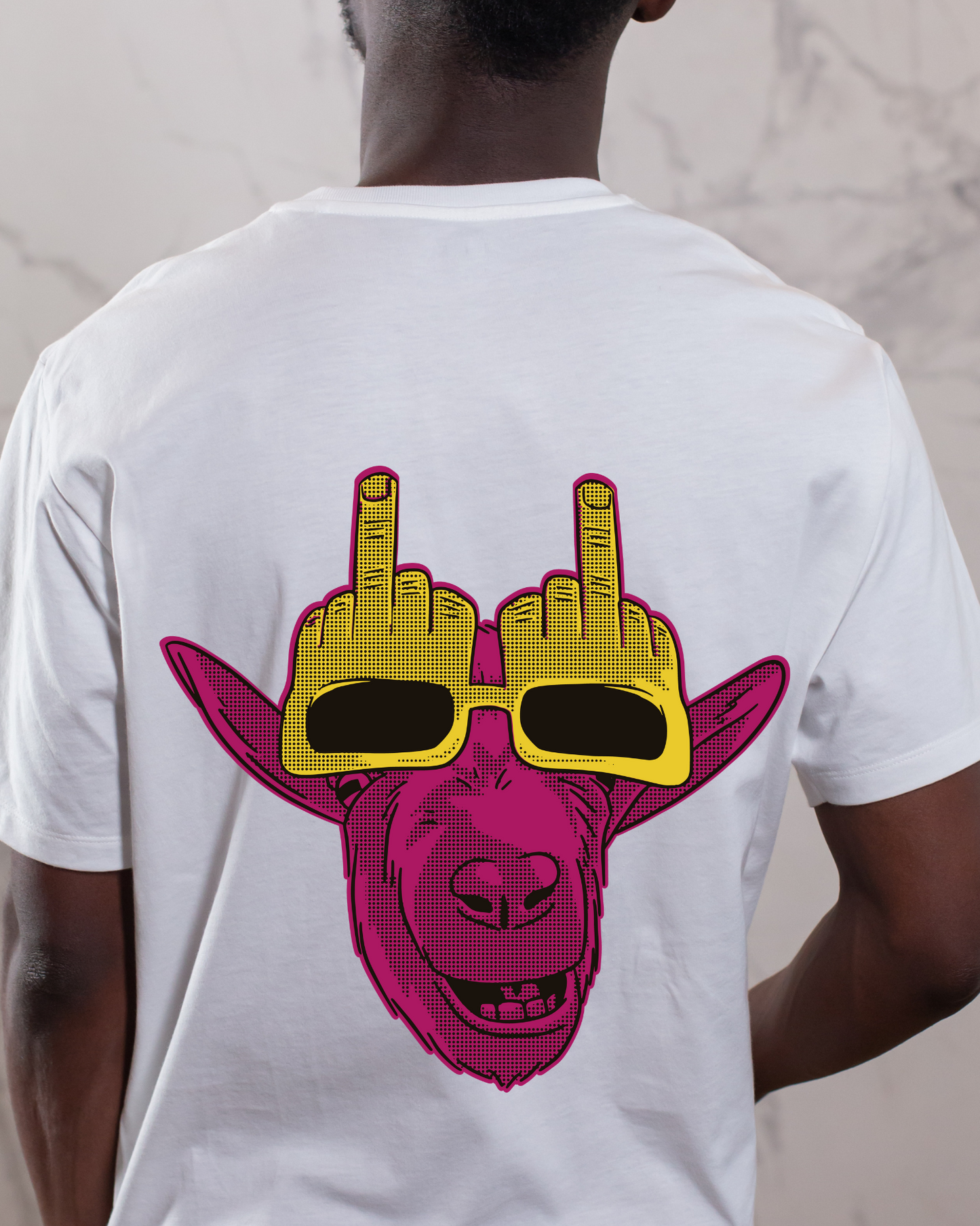 Goat with Glass T-Shirt